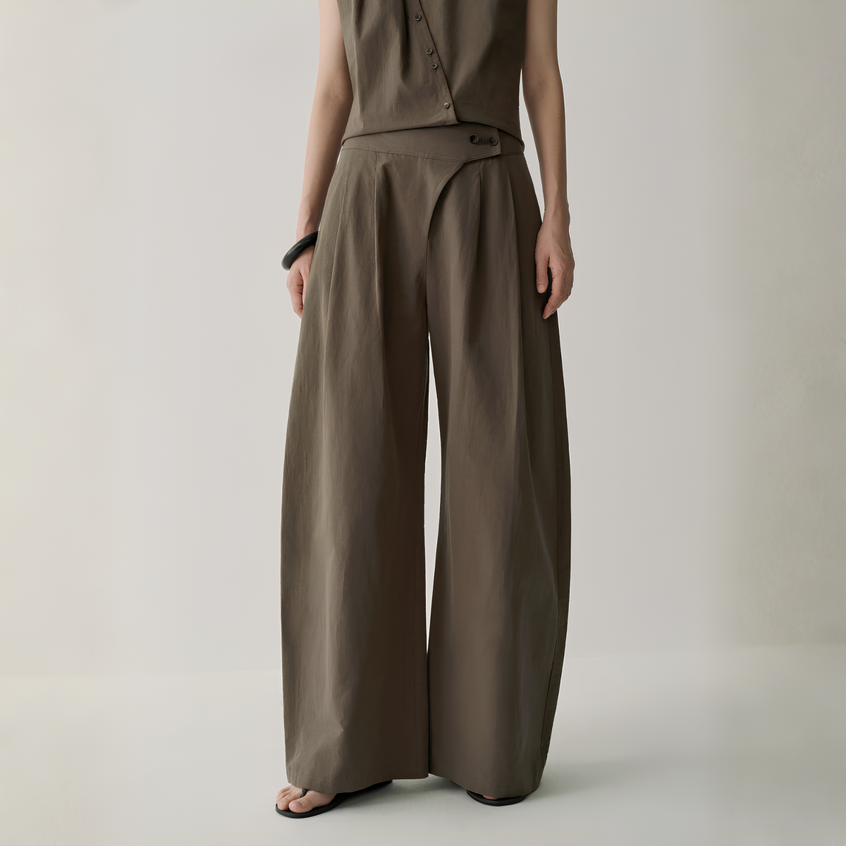 Baumwoll-Leinenhose Amme