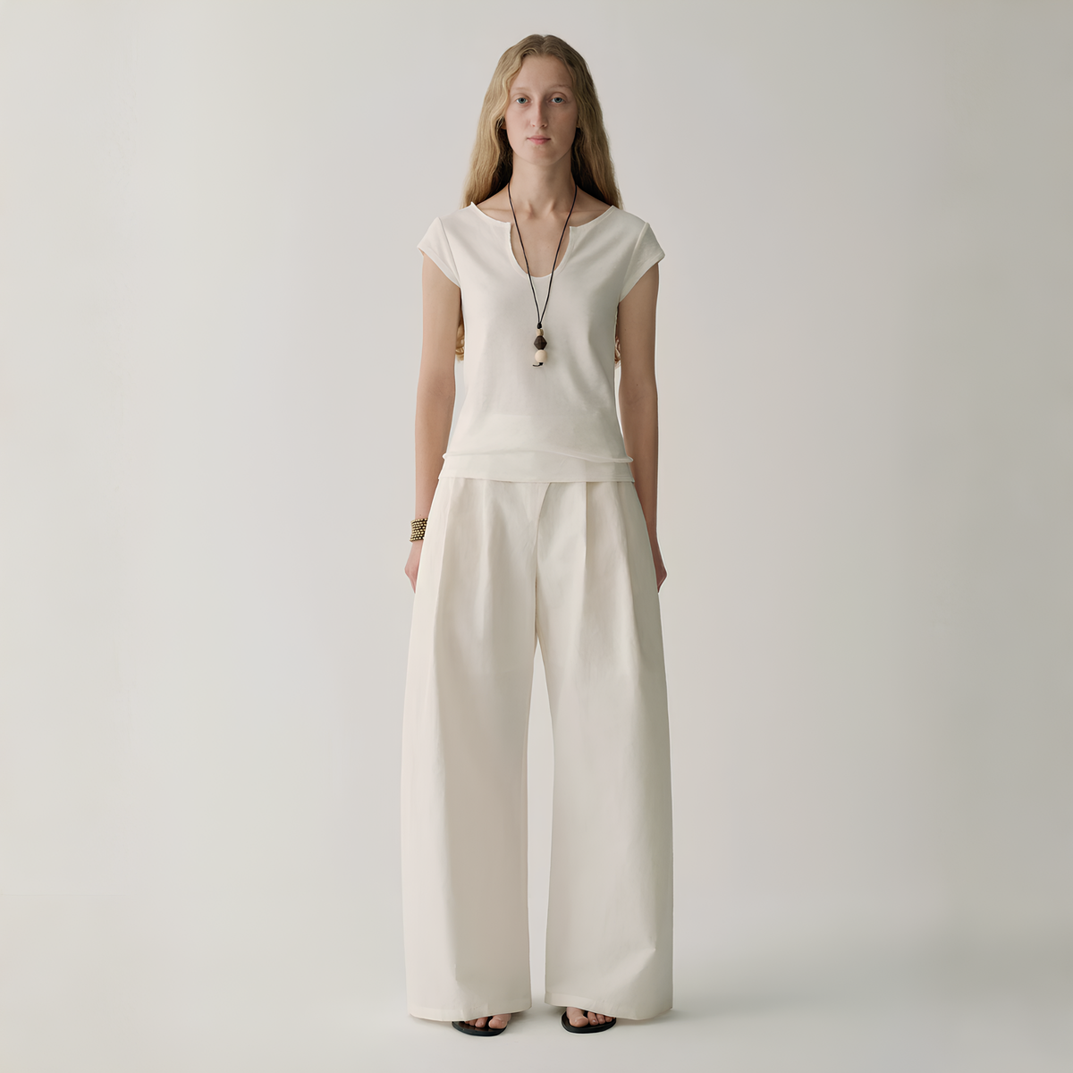 Baumwoll-Leinenhose Amme