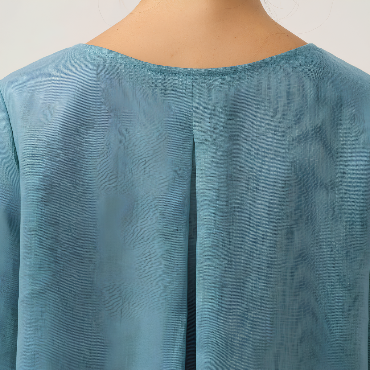 Asymmetrisches Leinentop Anna
