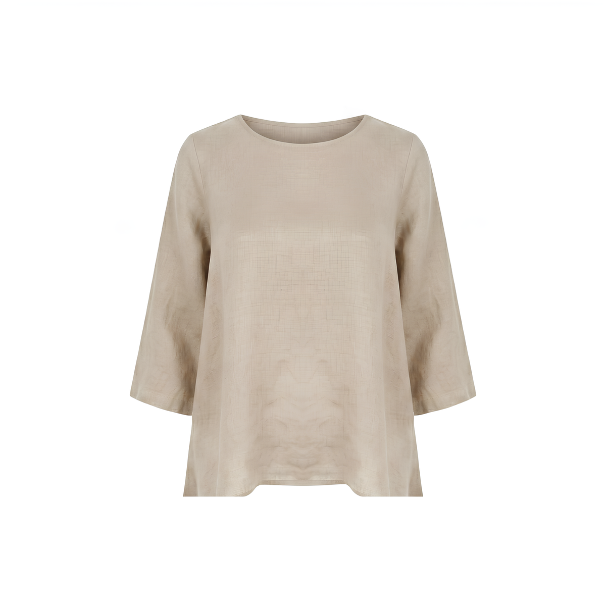 Asymmetrisches Leinentop Anna
