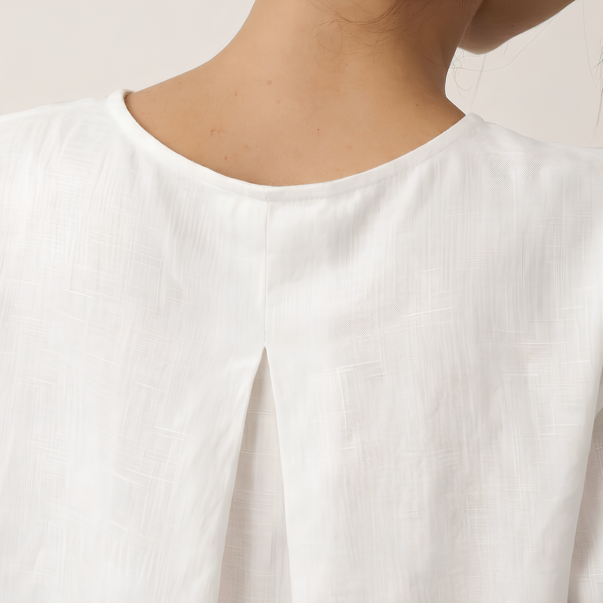Asymmetrisches Leinentop Anna