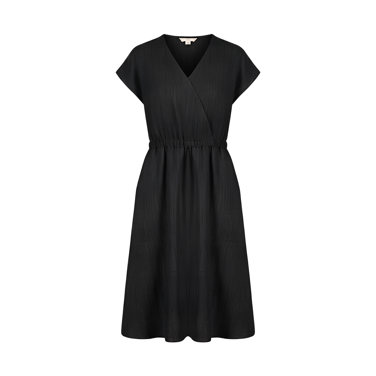 Gestreiftes Leinen-Minikleid Aria