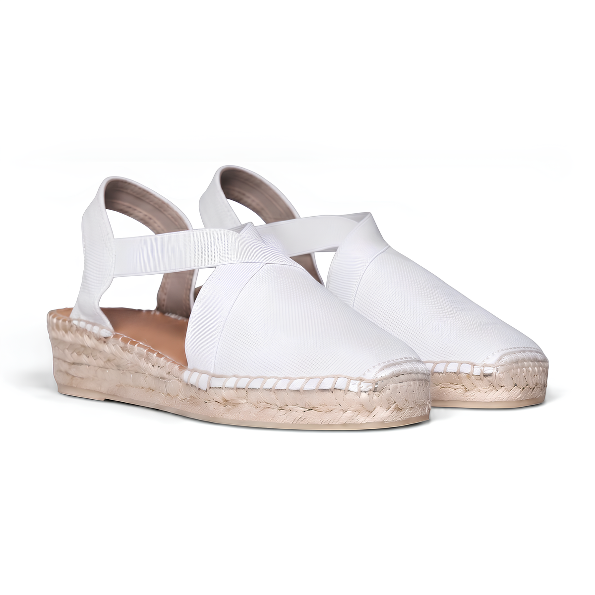 Espadrille-Sandalen mit geschlossener Spitze
