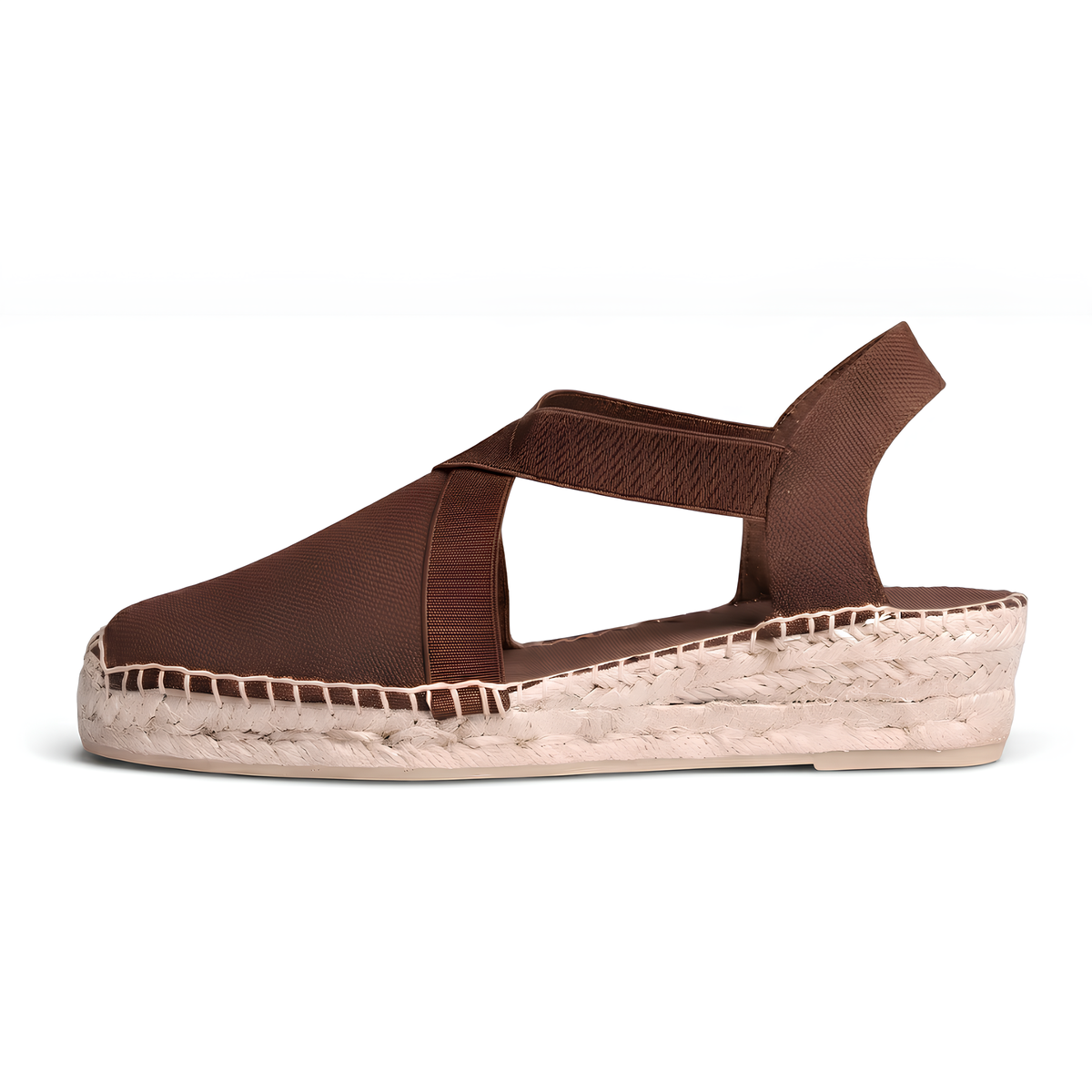 Espadrille-Sandalen mit geschlossener Spitze