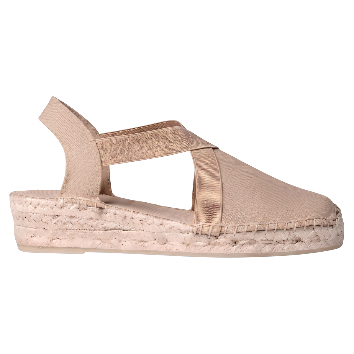 Espadrille-Sandalen mit geschlossener Spitze