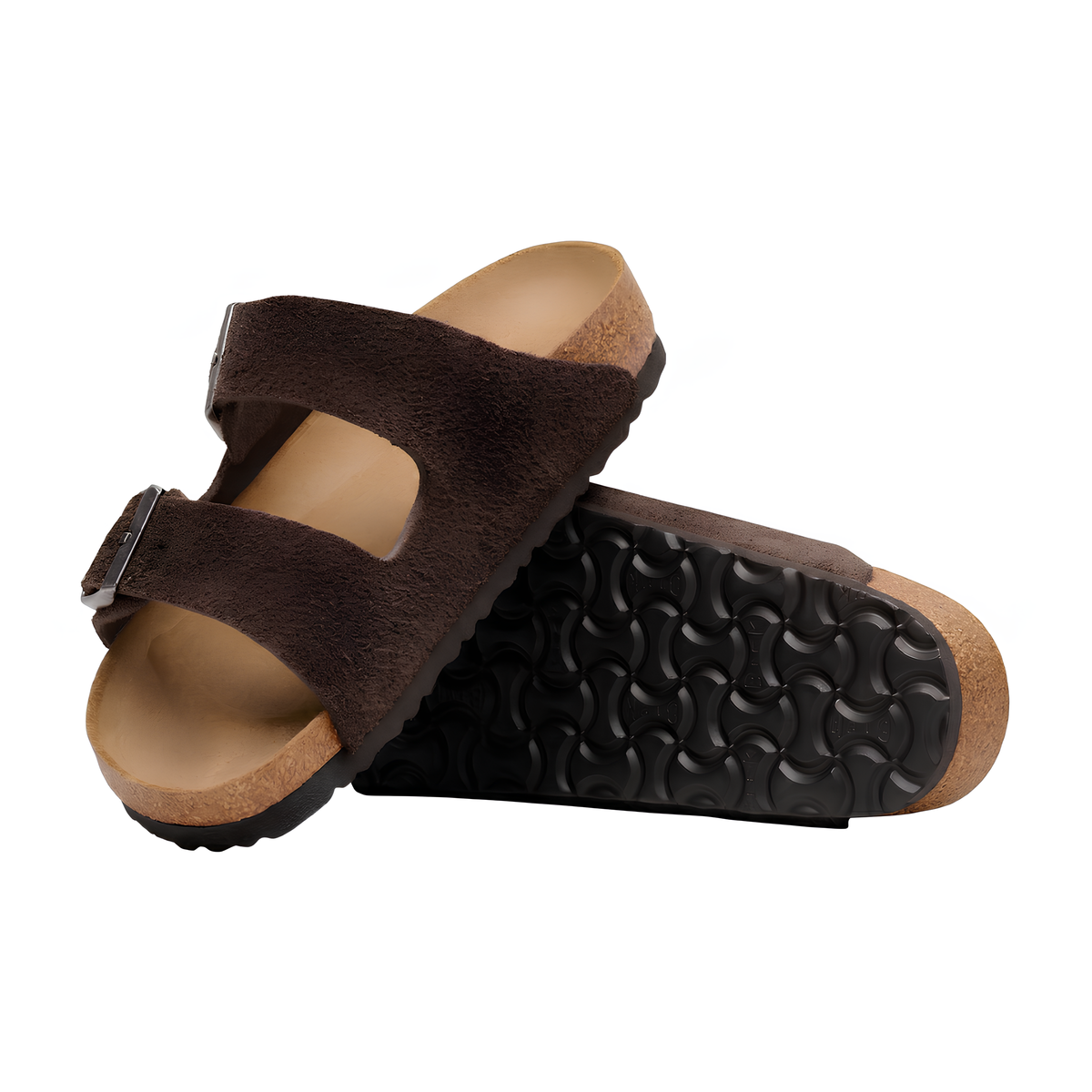 Komfortsandalen mit Doppelriemen