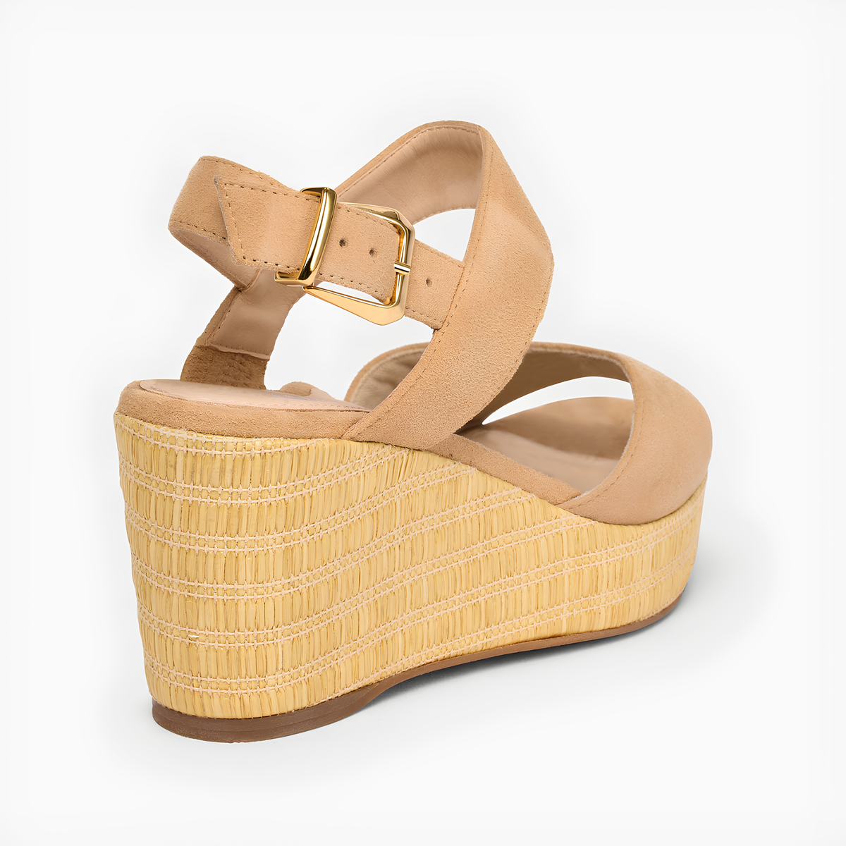 Wildleder-Keilsandalen Eloise