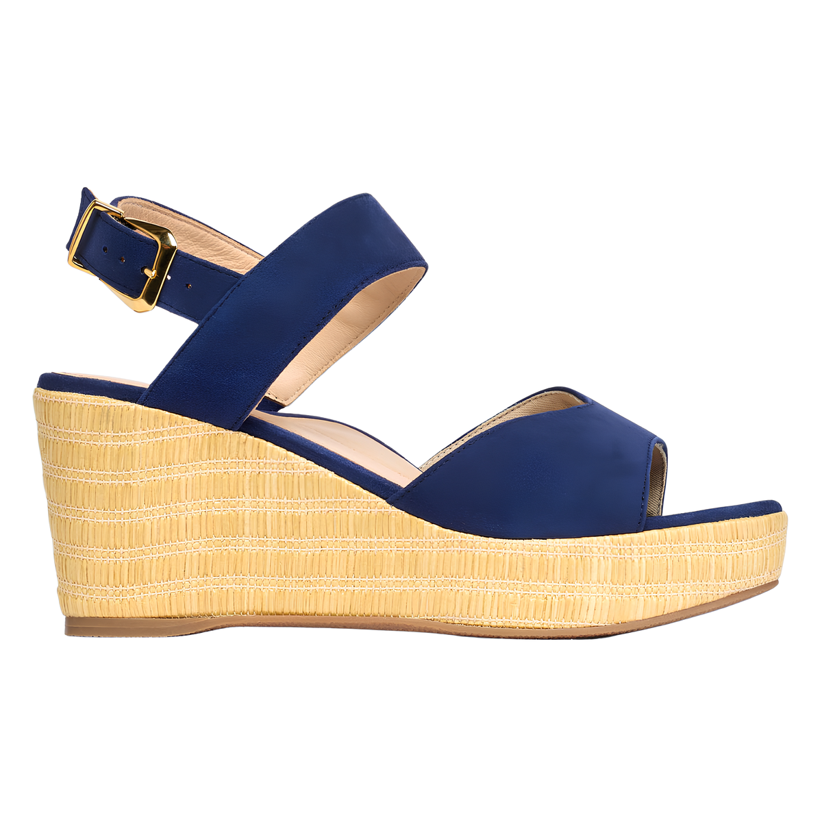 Wildleder-Keilsandalen Eloise