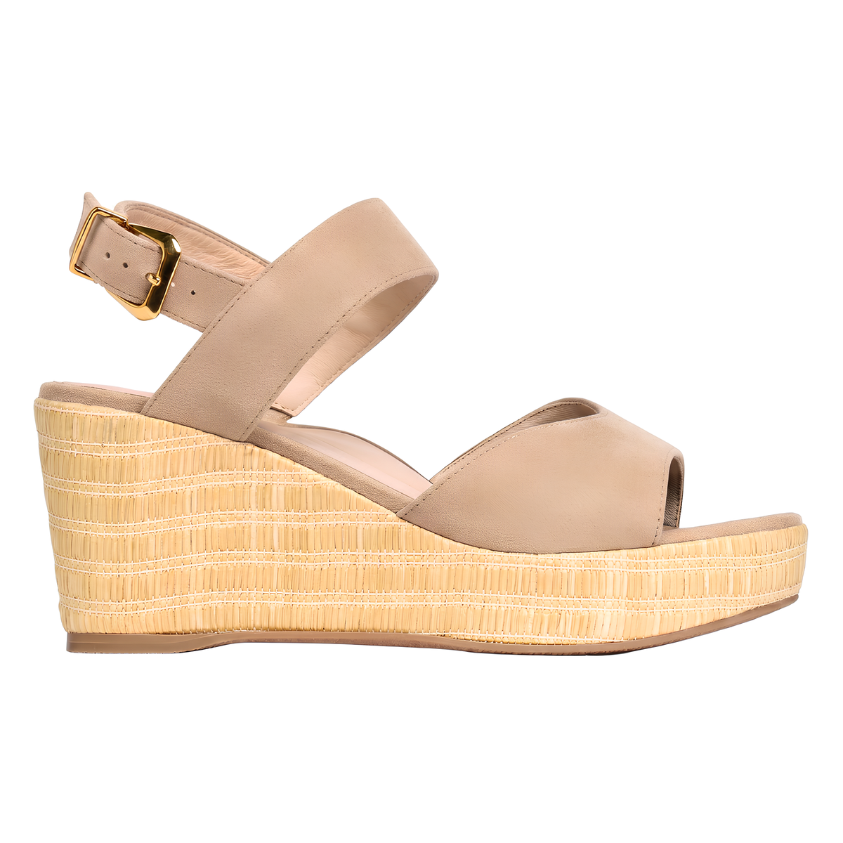 Wildleder-Keilsandalen Eloise