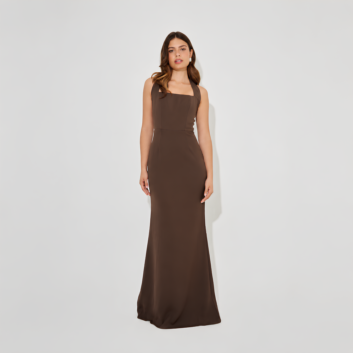 Neckholder-Maxikleid Valle