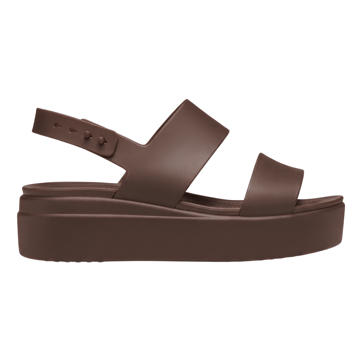 Komfortsandalen mit flachem Keilabsatz