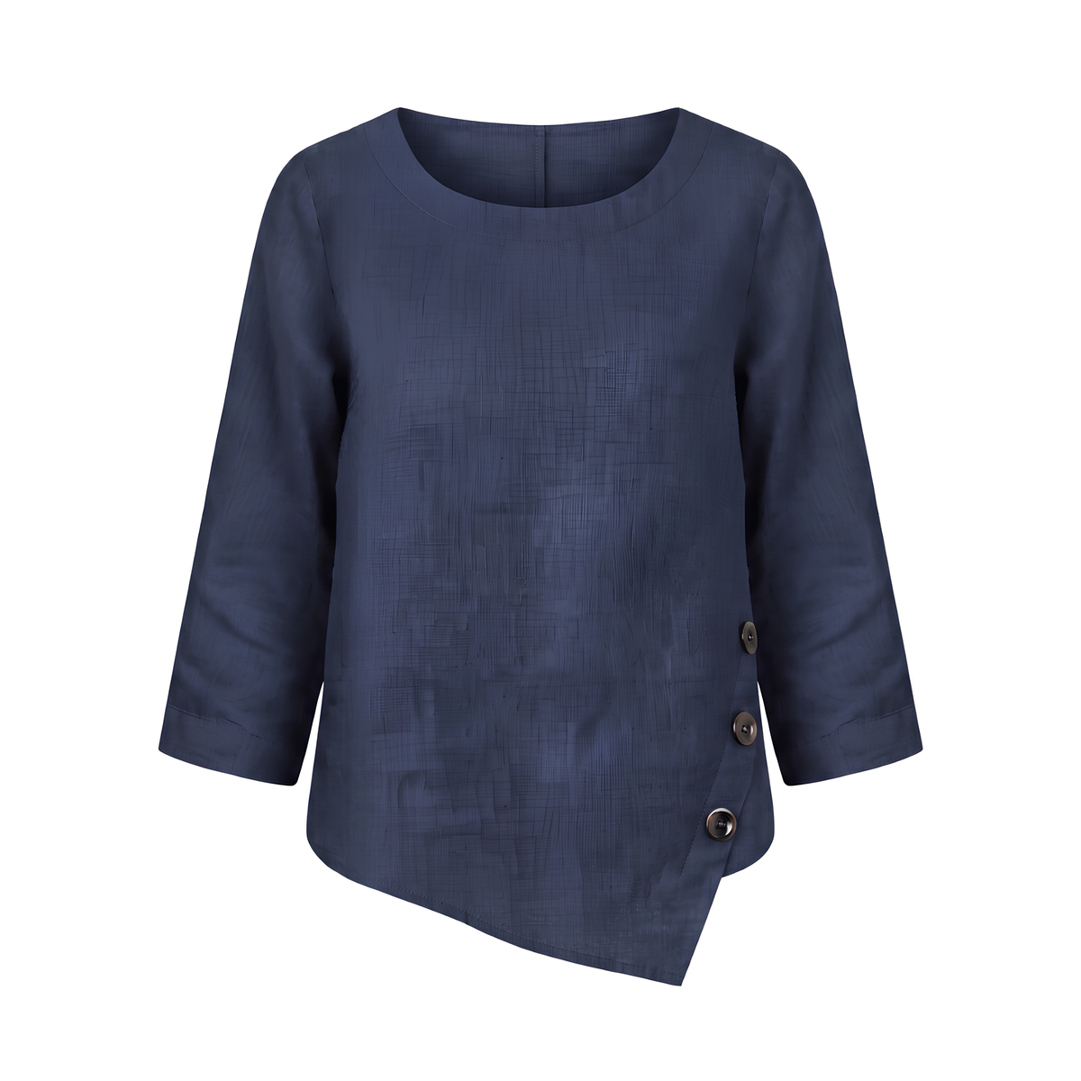Asymmetrisches Leinentop Nyla