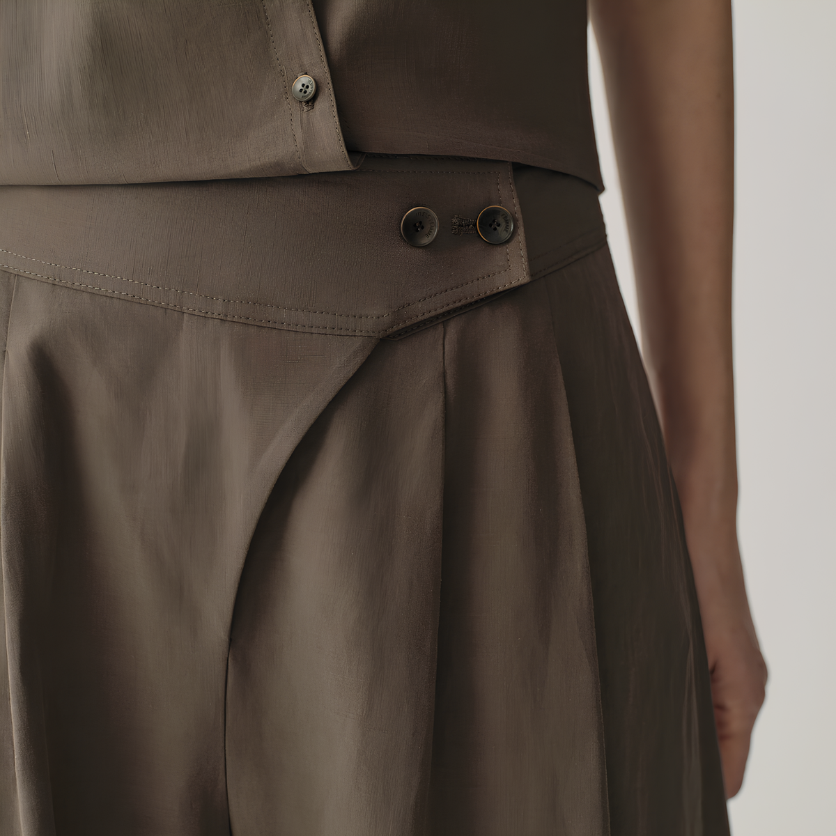 Baumwoll-Leinenhose Amme