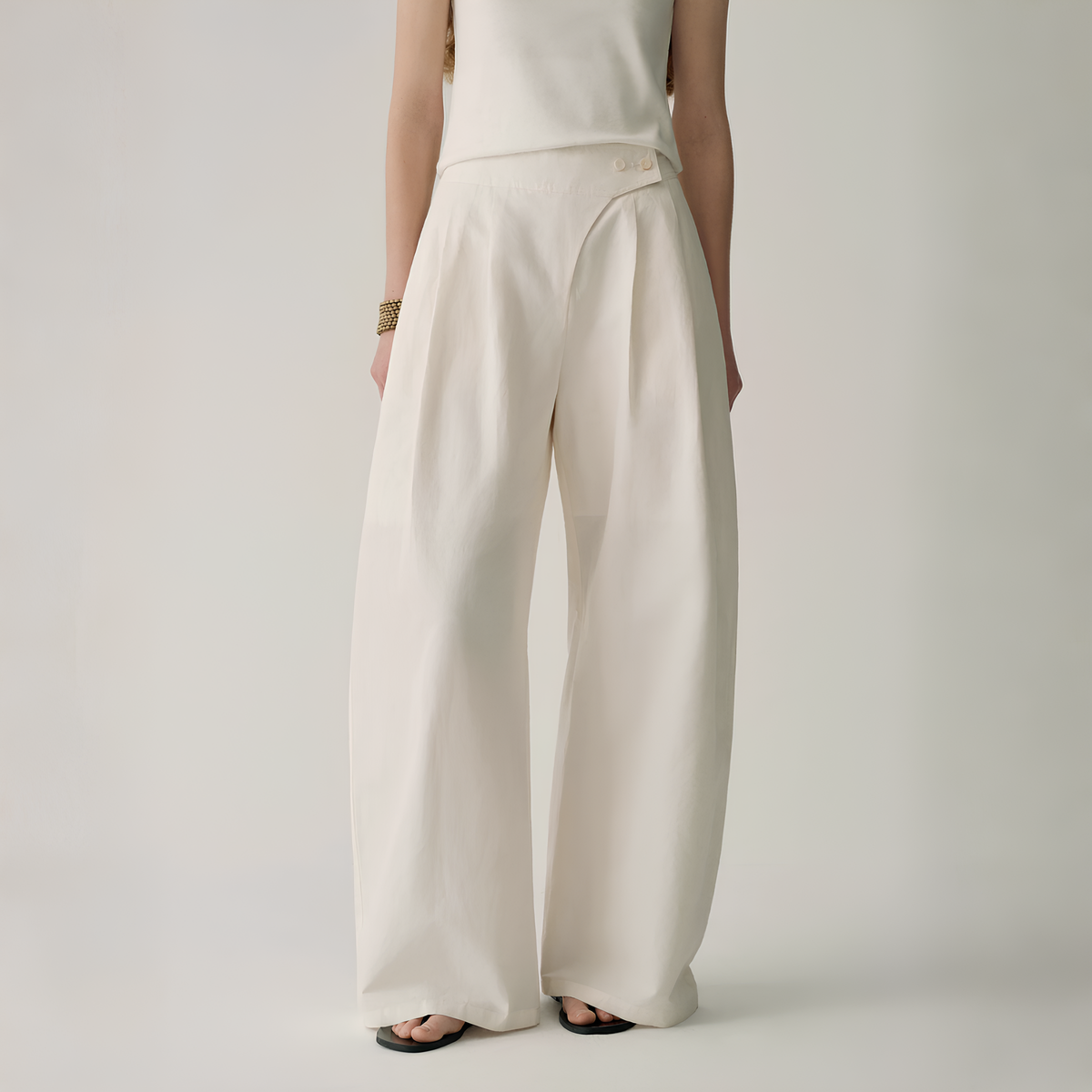 Baumwoll-Leinenhose Amme