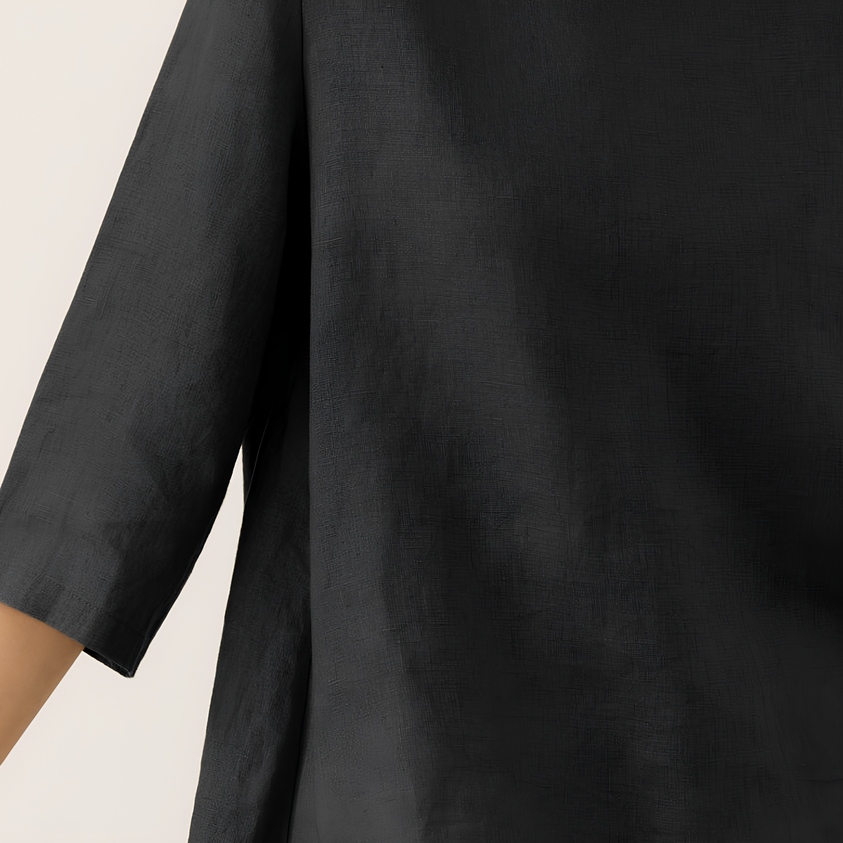 Asymmetrisches Leinentop Anna