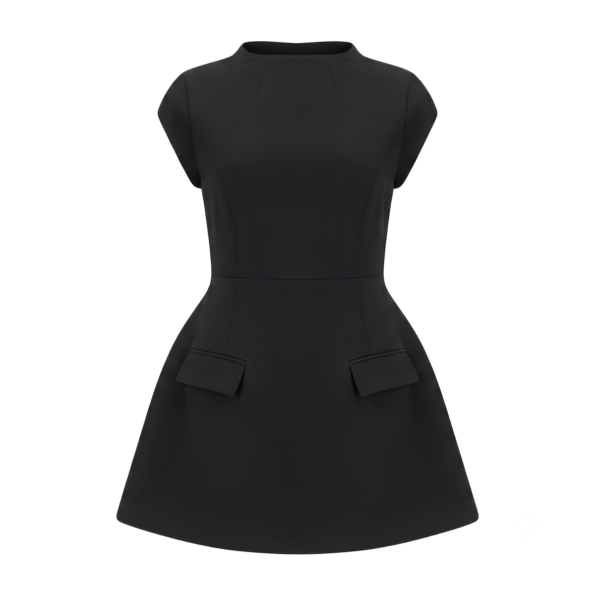Minikleid Vera mit Flügelärmeln