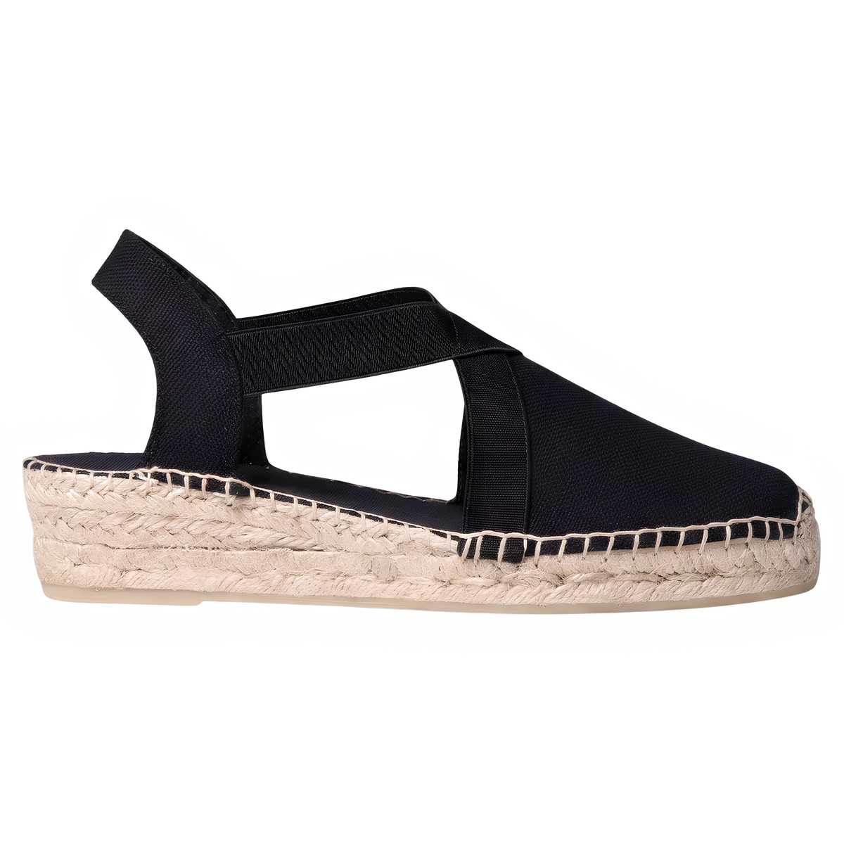 Espadrille-Sandalen mit geschlossener Spitze