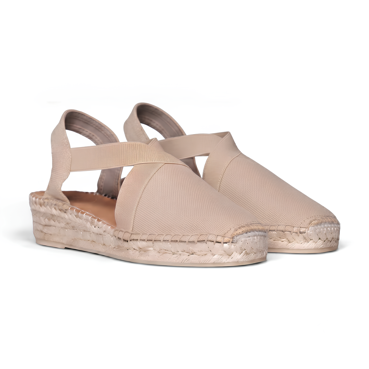 Espadrille-Sandalen mit geschlossener Spitze