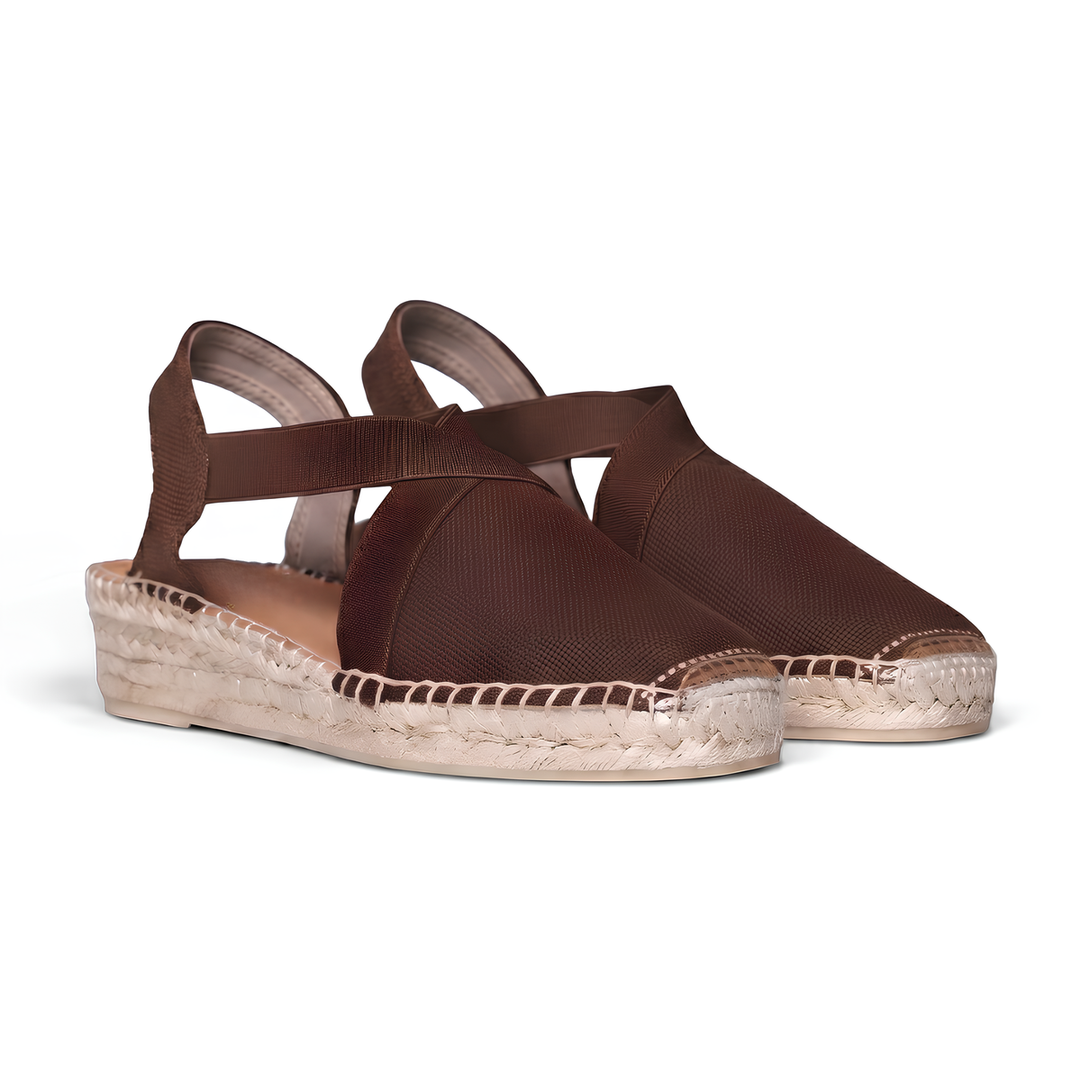 Espadrille-Sandalen mit geschlossener Spitze