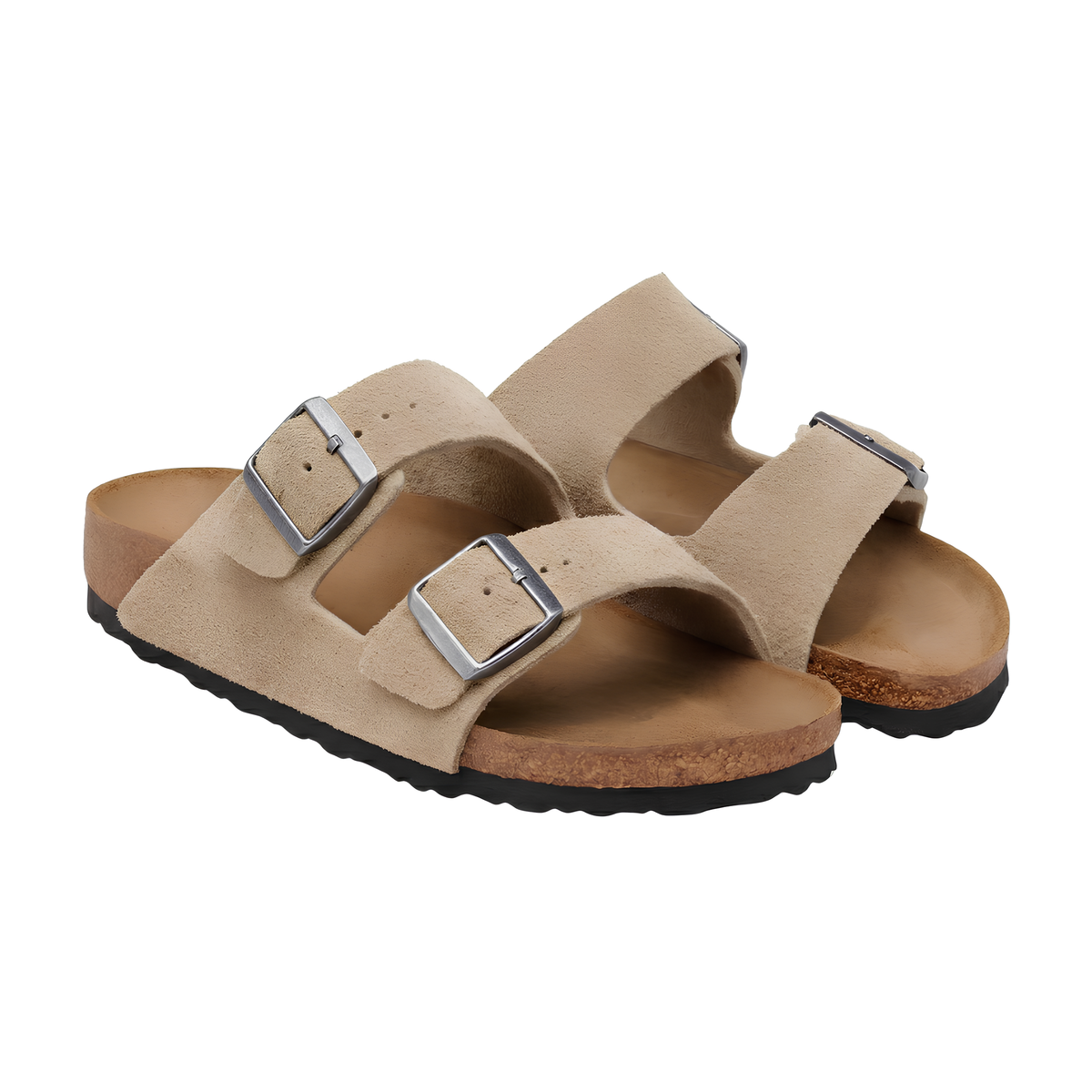 Komfortsandalen mit Doppelriemen