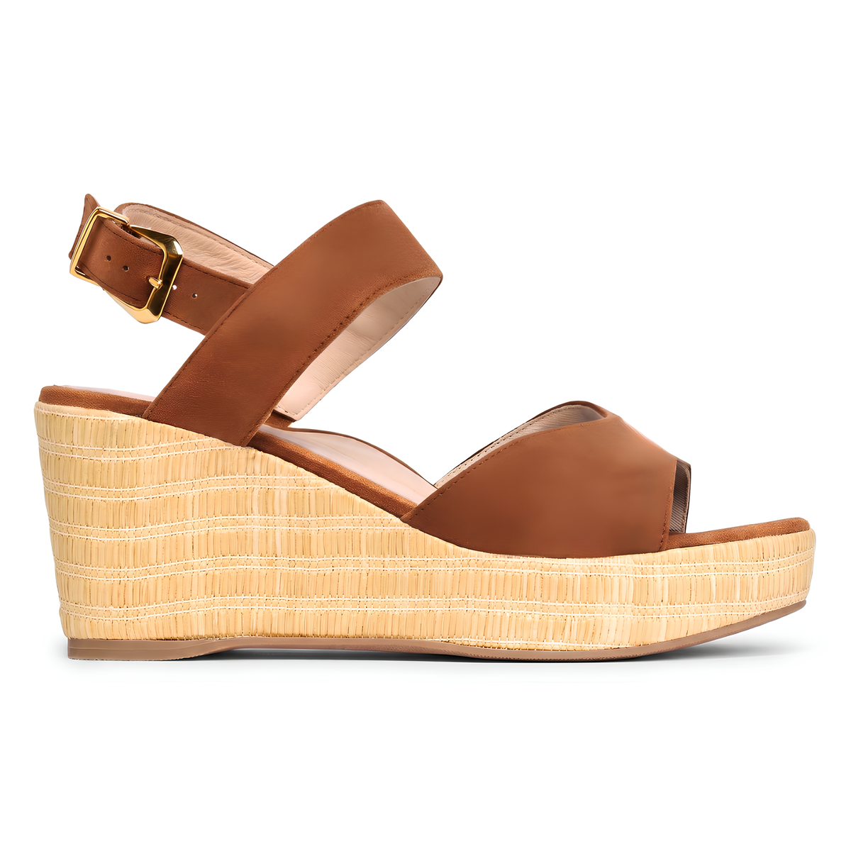 Wildleder-Keilsandalen Eloise