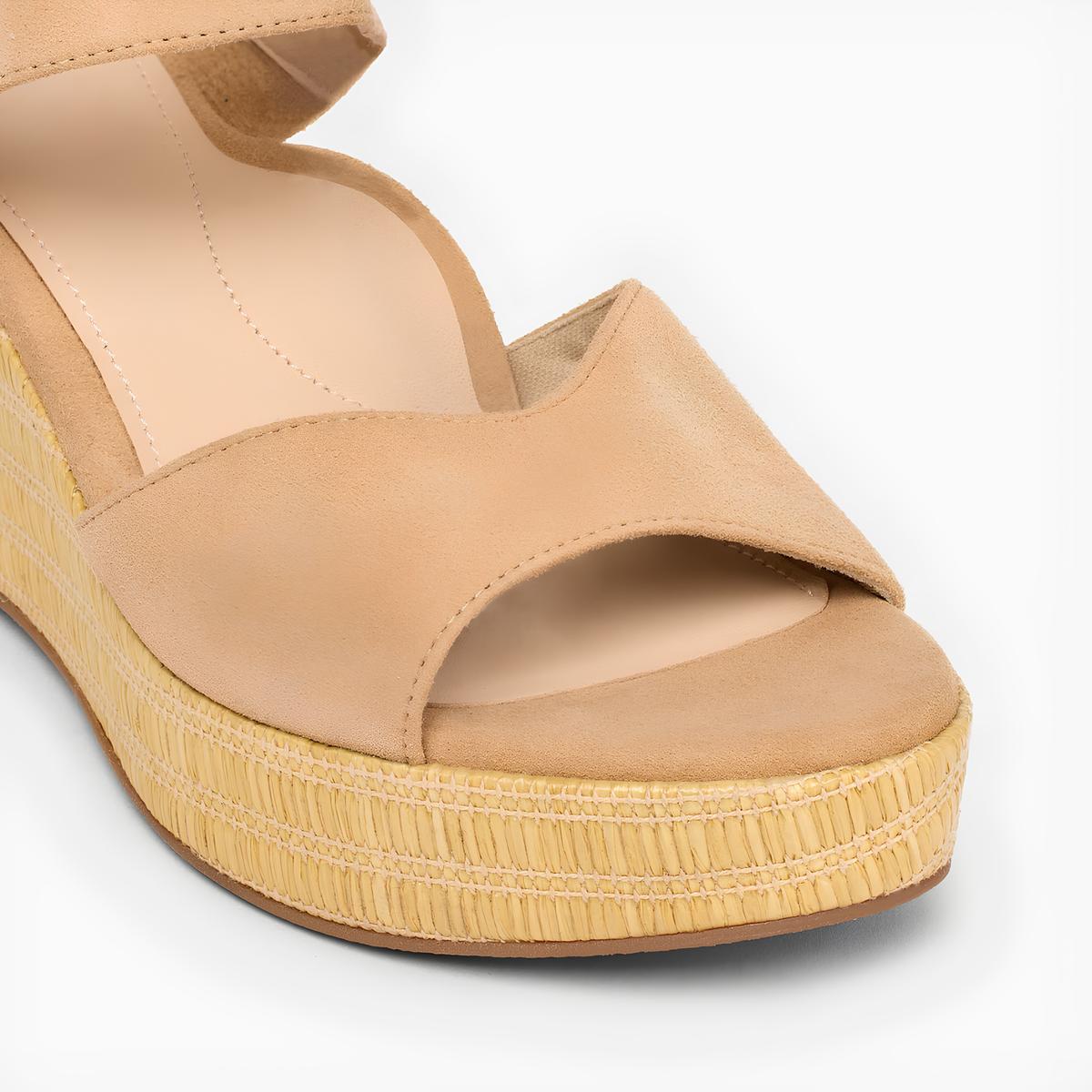 Wildleder-Keilsandalen Eloise