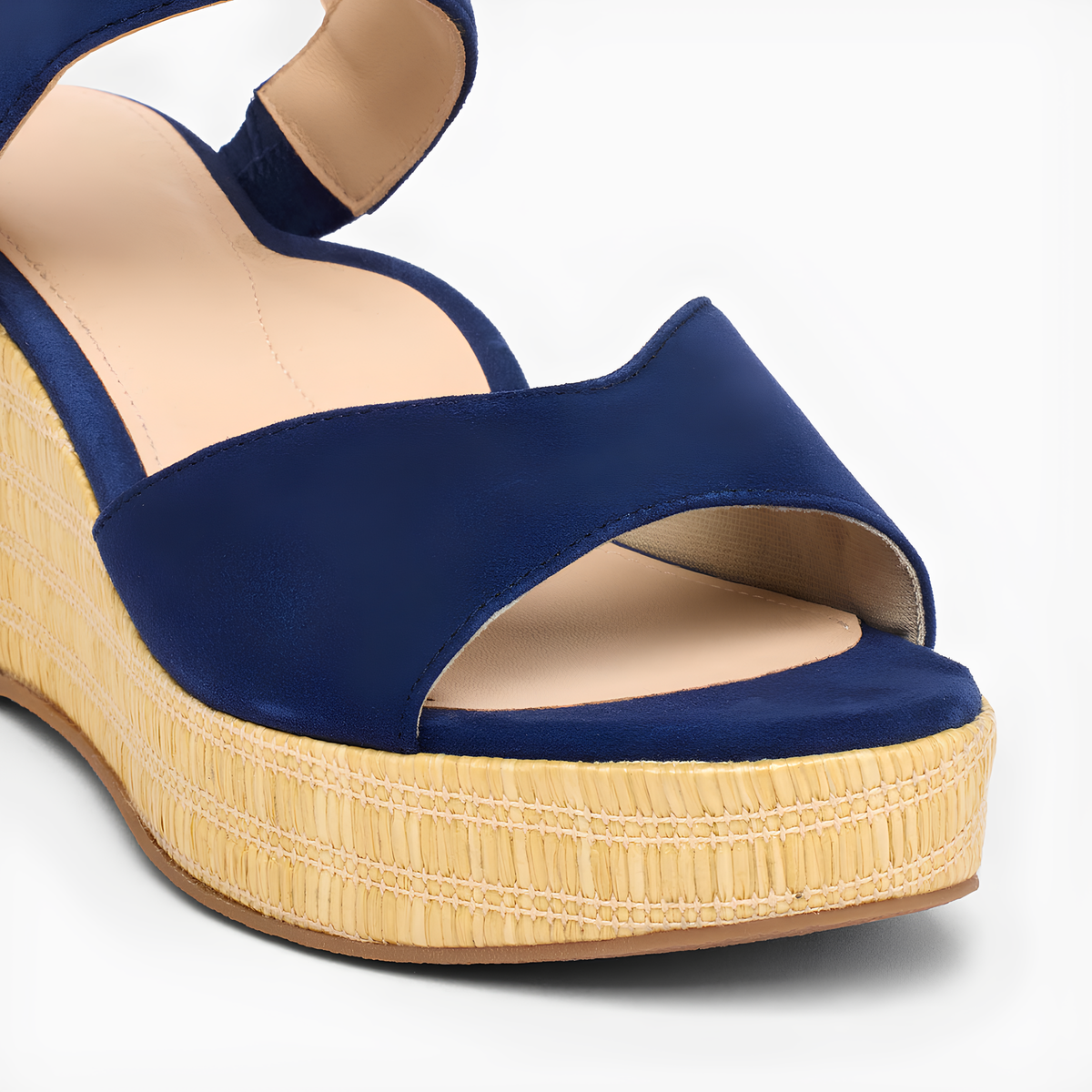 Wildleder-Keilsandalen Eloise
