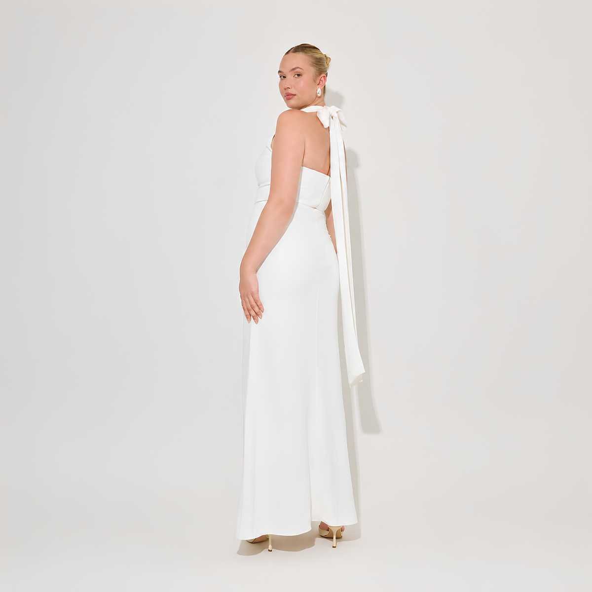 Neckholder-Maxikleid Valle