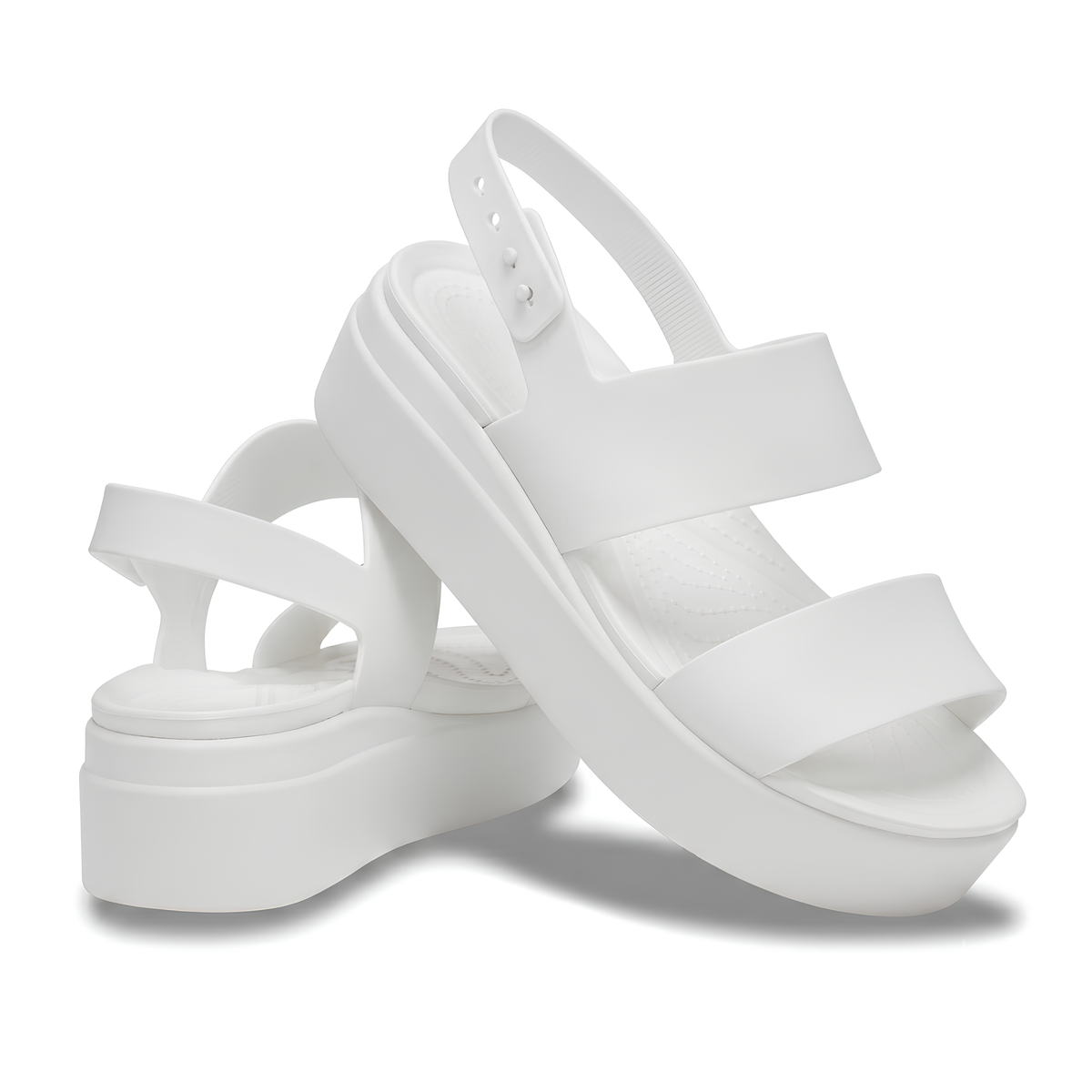 Komfortsandalen mit flachem Keilabsatz