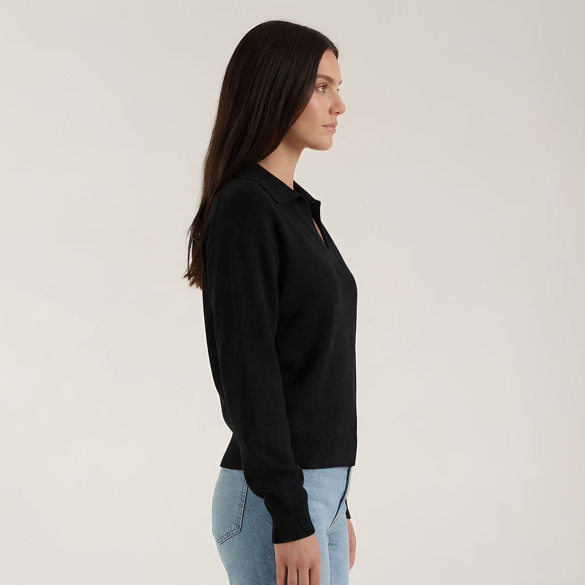 Margaret Polo Knit Sweater